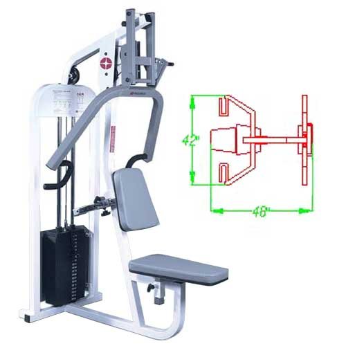 Maximus Fitness MX325 Multi Press and Rowing Machine