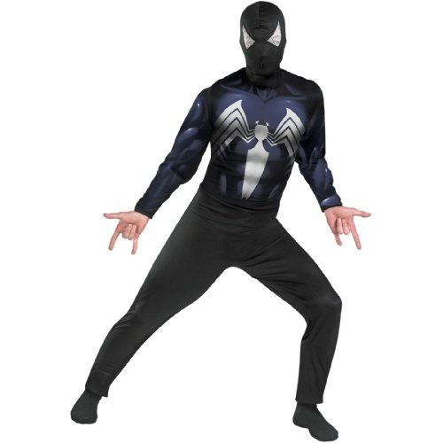 Black Suited Spider Man Adult Costume
