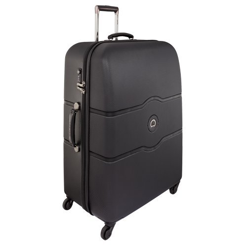 Delsey Luggage Chatelet 28 Inch Spinner Trolley, Black, One Size All