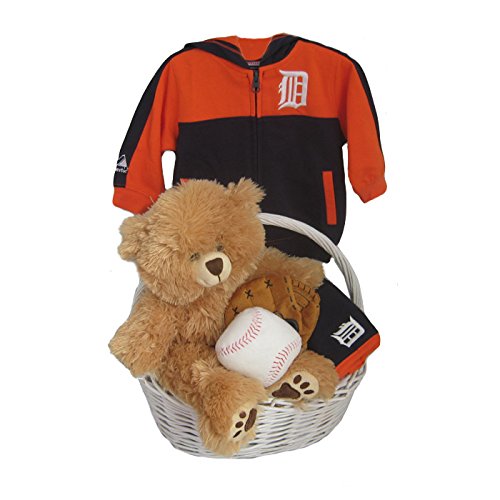 Detroit Tigers Baby Gift Basket ***HOME Christmas and New Year Deals