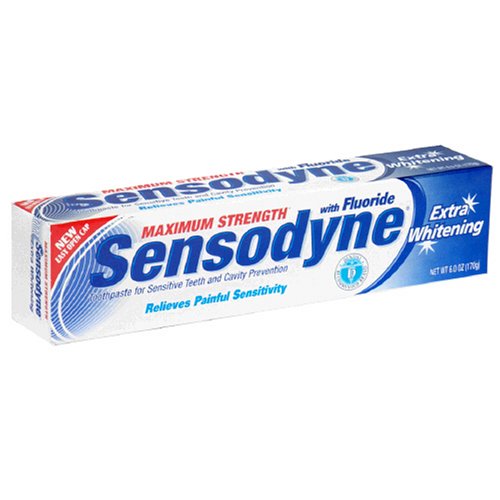 Sensodyne Toothpaste for Sensitive Teeth and Cavity Prevention, M... Reviews Oral Hygiene