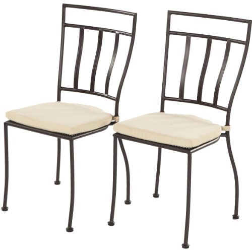 1I9Funny Great Cheap Alfresco Home Semplice Wrought Iron Bistro Chairs