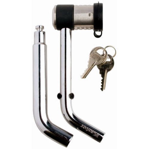 Hammer Hitch Pin Lock W/ 2 Barbell Swivel Head Weatherproof Locking