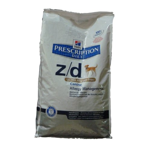 Hills z/d Ultra Cibo per cani senza allergeni, 10 kg