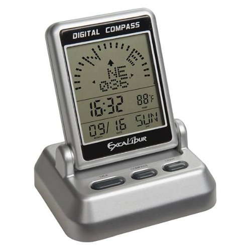 Talking Thermometer Excalibur Roadside Talking Digital Car Compass