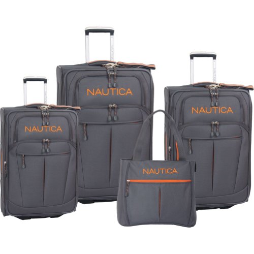 Nautica Luggage Helmsman 4 Piece Set All Travel Bag