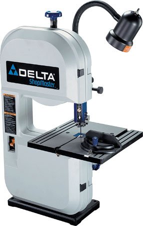 lowes table saw: DELTA BS100 Shopmaster 9-Inch Bench Top Band Saw