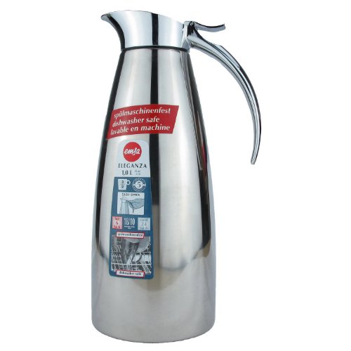 Emsa Eleganza Stainless Steel Insulated Carafe 34Ounce Your Special