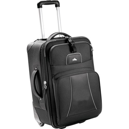 High Sierra Elevate 22 Expandable Carry on Luggage Black Jenifer R