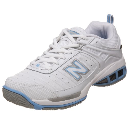 Special Price New Balance Women's WC804 Tennis Shoe,White,8.5 D Sport