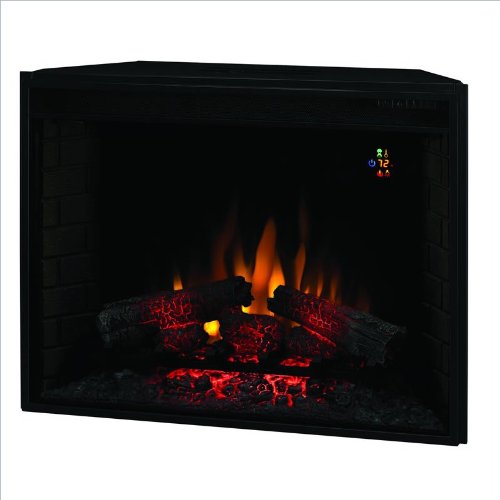 Classic Flame 33 Insert Infrared Quartz Heater Insert in Black Best