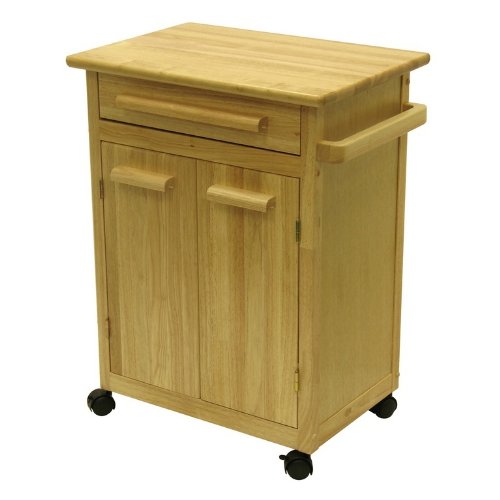 Winsome Wood 82027 Kitchen Cart with One Drawer [Kitchen] MNP