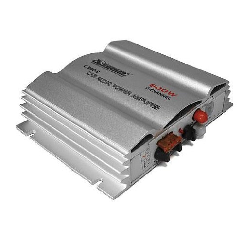 Cougar C300.2 2Channel MOSFET Car Amplifier 800W silver Car Amplifiers