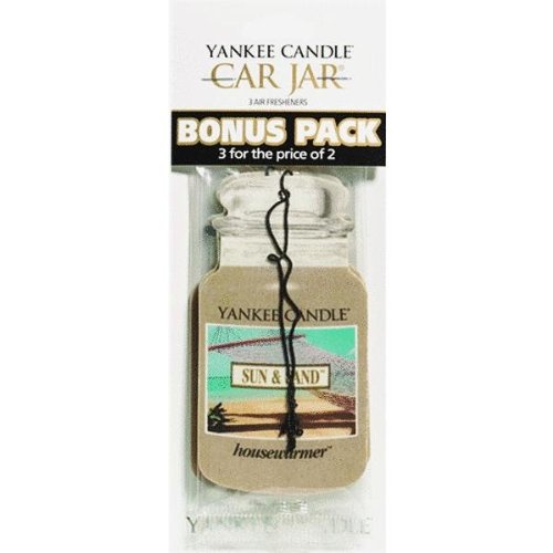 Yankee Candle Sun & Sand 3 Pack Car Jar Candle Shops Online