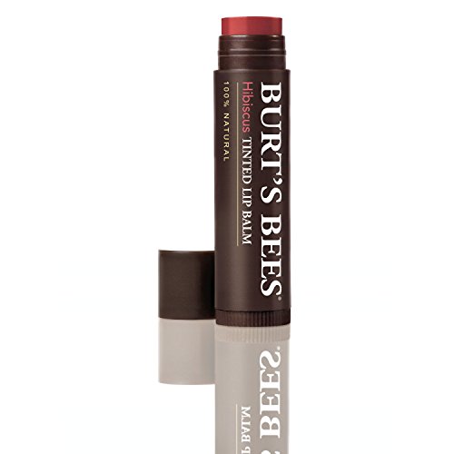 Burt's Bees Tinted Lip Balm, Hibiscus, 0.15 Ounce