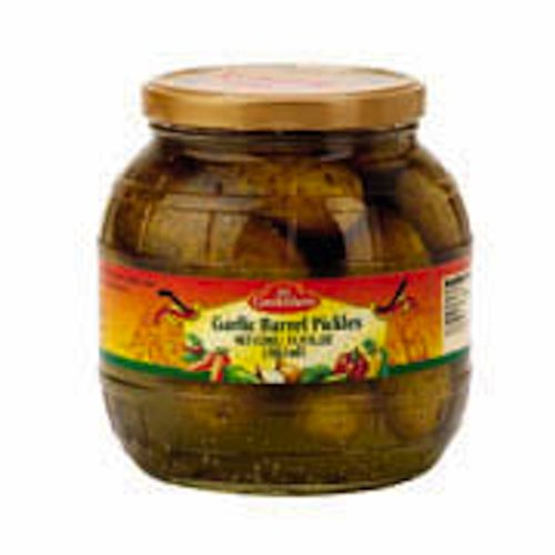 Dill Pickles for Sale Gundelsheim Garlic Barrel Pickles, 36Ounce