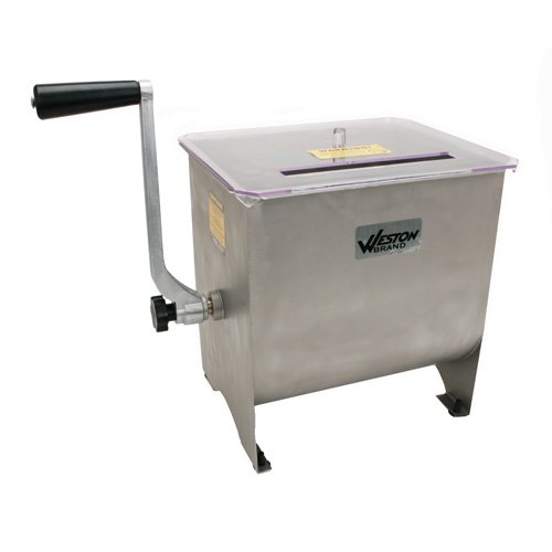 Weston Stainless Steel Meat Mixer 20Pound Capacity eBay
