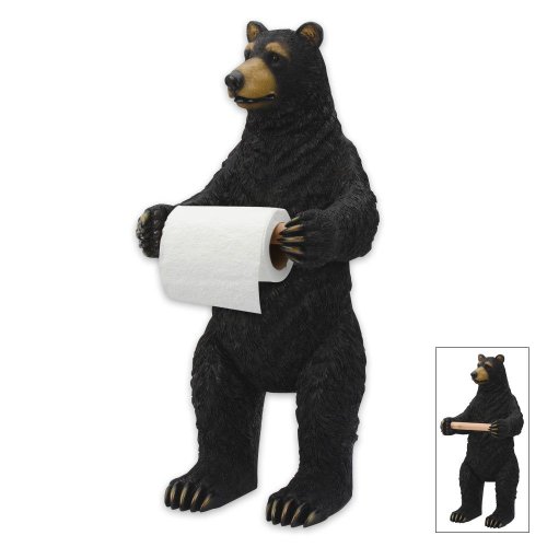 Bear Standing Toilet Paper Holder SebastianBurtonEKGl