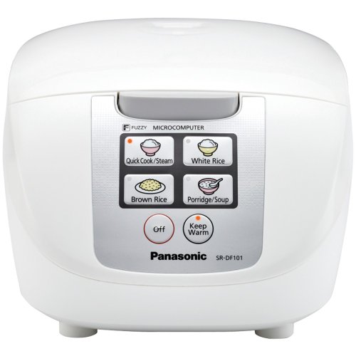PANASONIC SR DF101 Fuzzy Logic Rice Cooker 5 cup michelekbramble