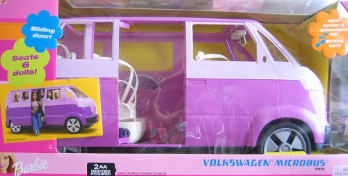 richardncan OnSale Barbie VOLKSWAGEN MICROBUS Vehicle VAN (Purple) w