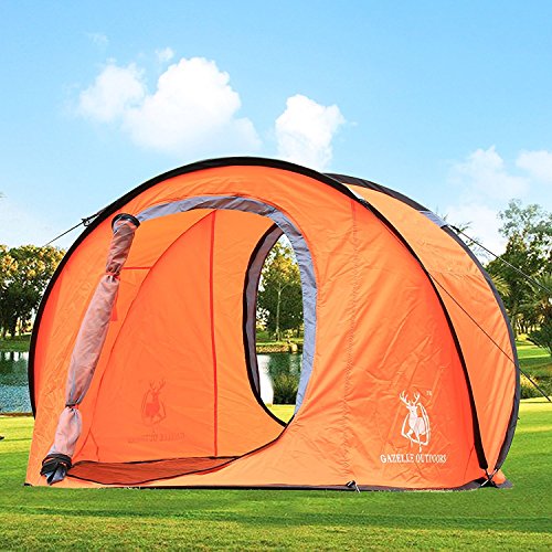 Large Pop Up Backpacking Camping Hiking Tent Automatic Instant Setup