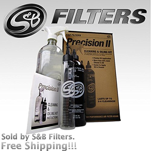 S&B Filters Cleaning KitLarge BottlePrecision II Cleaning and Oiling