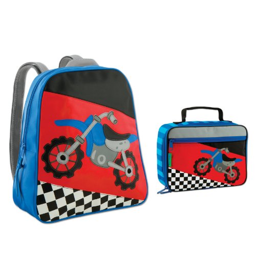 Lunch Boxes for Kids Stephen Joseph Motocross Backpack And Lunch Box