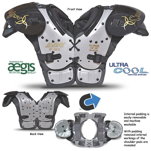 American Football Shoulder Pads December 2011