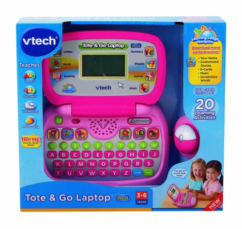 VTech - Tote & Go Laptop with Web Connect - Pink New | eBay