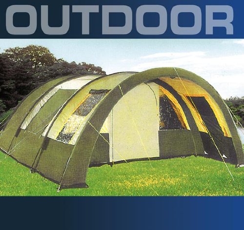 MAXI 4 Personen Camping Automatik Schnellaufbau Zelt Modell ELECSA 3157