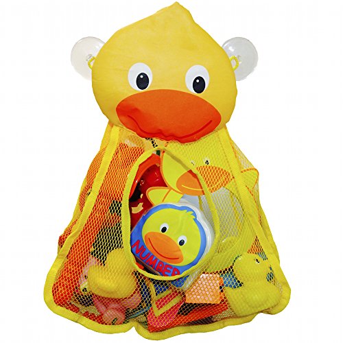 Momma Duck Bath Toy Organizer Toy Storage Bath Toys for Baby tub Toys