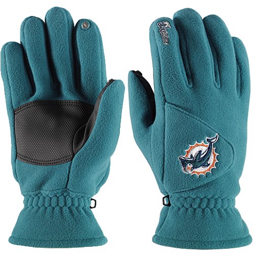 180s Miami Dolphins Winter Gloves Football Gloves