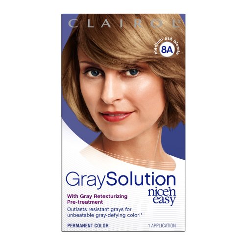 Cheap Grey Hair Treatment Clairol Nice 'n Easy Gray Solution, 008A