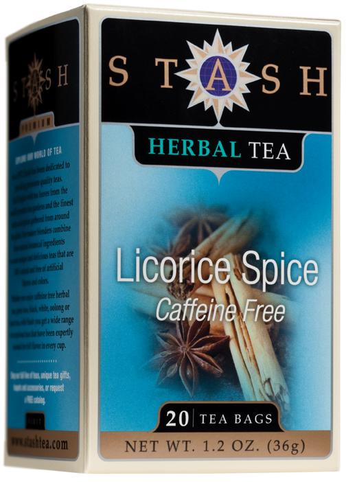 Stash Tea Licorice Spice Herbal Tea, 20 Count Tea Bags in