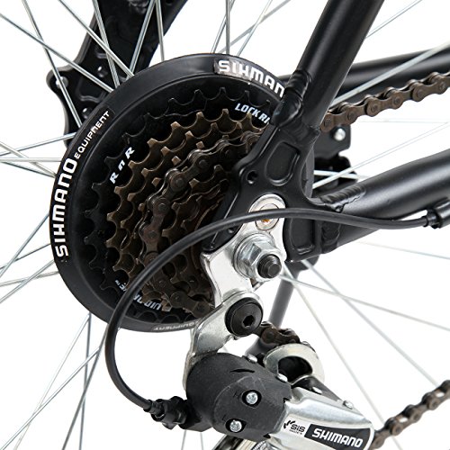 bike 21 inch hybrid frame inch Road Ridgeyard Shimano 26 Wheels Black Racing Bike