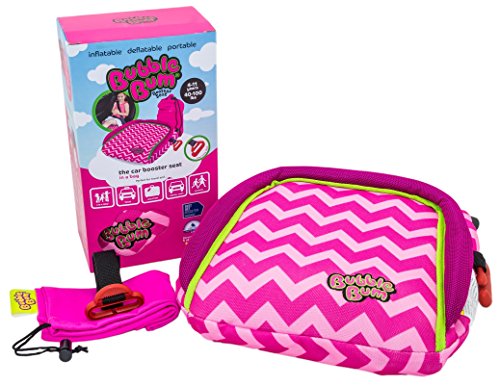 Buy BubbleBum Inflatable Booster Seat, Pink/Chevron carseatsstroller