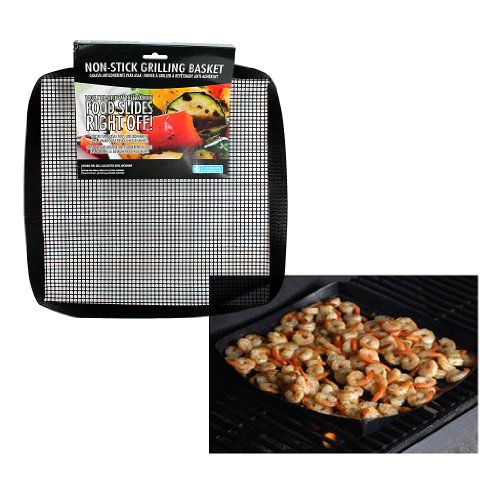 Grill Basket Nonstick Mesh Grilling Basket (12 x 12) Dishwasher