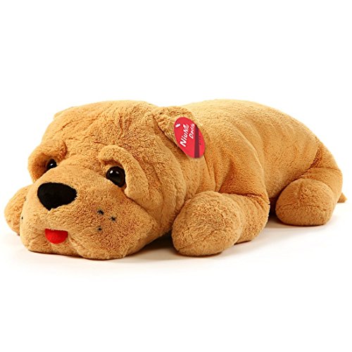 Giant Dog Stuffed Toy Plush Puppy Animal Big Doll Pillows Cuddle Huge