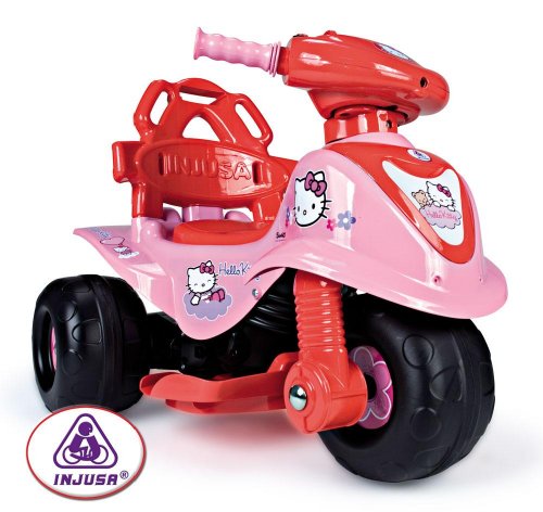 ElektroDreirad, Injusa, "Hello Kitty", rosa Preisvergleich Kinderspielzeug Günstig kaufen