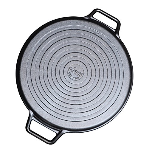Lodge ProLogic P14P3 Cast Iron Pizza Pan, Black, 14inch , New, Free