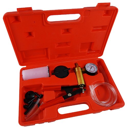2 in 1 Brake Bleeder & Vacuum Pump Test Tuner Kit Tools Car Tools