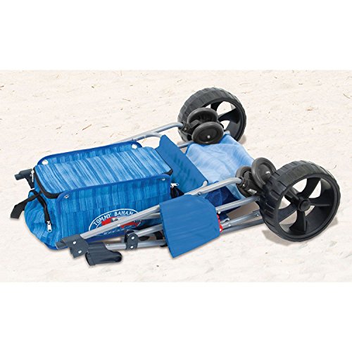 Tommy Bahama 2016 All Terrain Beach Cart with extra wide rear wheels