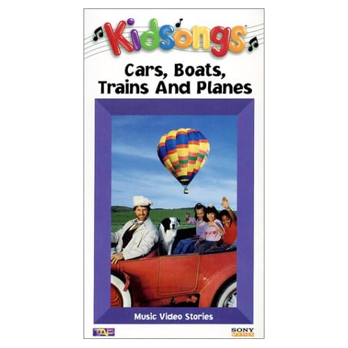 Kidsongs Cars, Boats, Trains and Planes [VHS] Bruce