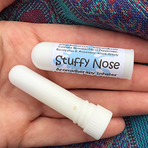 STUFFY NOSE Aromatherapy Inhaler! Sinus & Lung Relief. Inhale Deeply