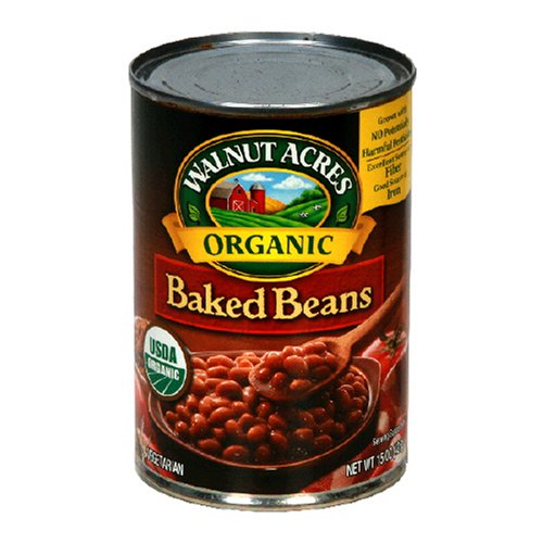 Canned & Jarred Baked Beans Walnut Acres Organic Baked Beans, 15 Ounce
