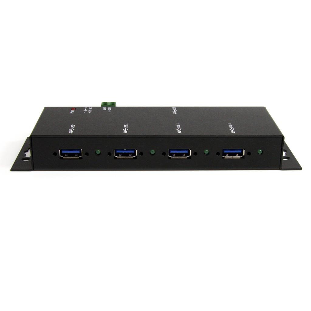 Mountable 4 Port Rugged Industrial SuperSpeed