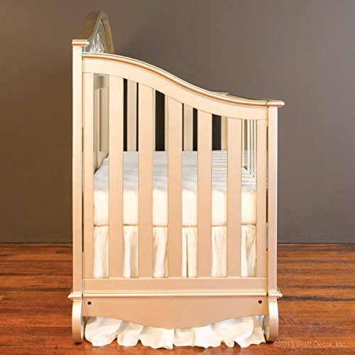 Bratt Decor chelsea lifetime crib antique silver