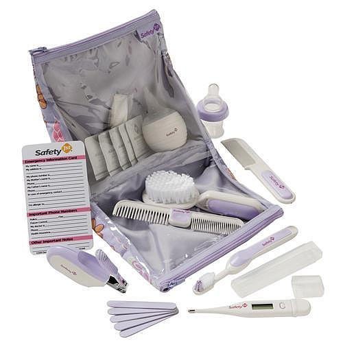 Safety 1st Baby Kit in Lavender Deluxe Healthcare Grooming Kit Judith