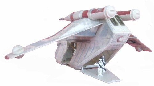 Amazon Star Wars Republic Gunship Model Kit 18.14