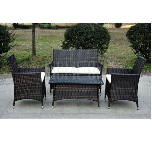 >Cheapest Rattan Garden Furniture Set Rattan sofa In Brown Easter Day